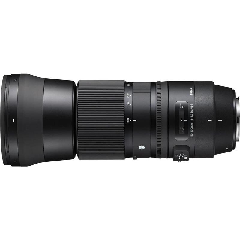 Lente Contemporânea Sigma 150-600mm F5-6.3 Dg Para Canon Ef